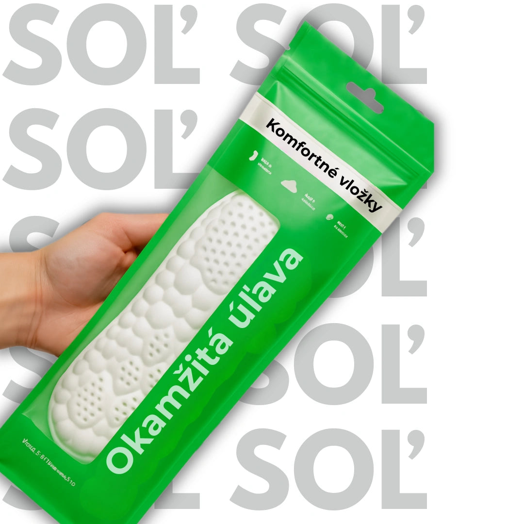Žiadna bolesť nôh – Chodte bez nepohodlia s vložkami Solevia