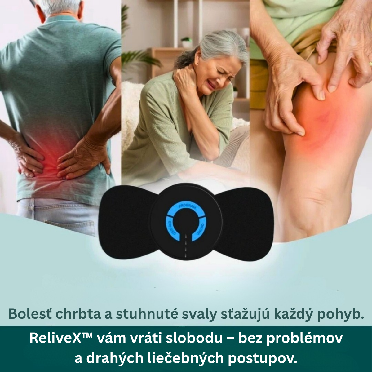 ReliveX™ Multifunkčná masáž