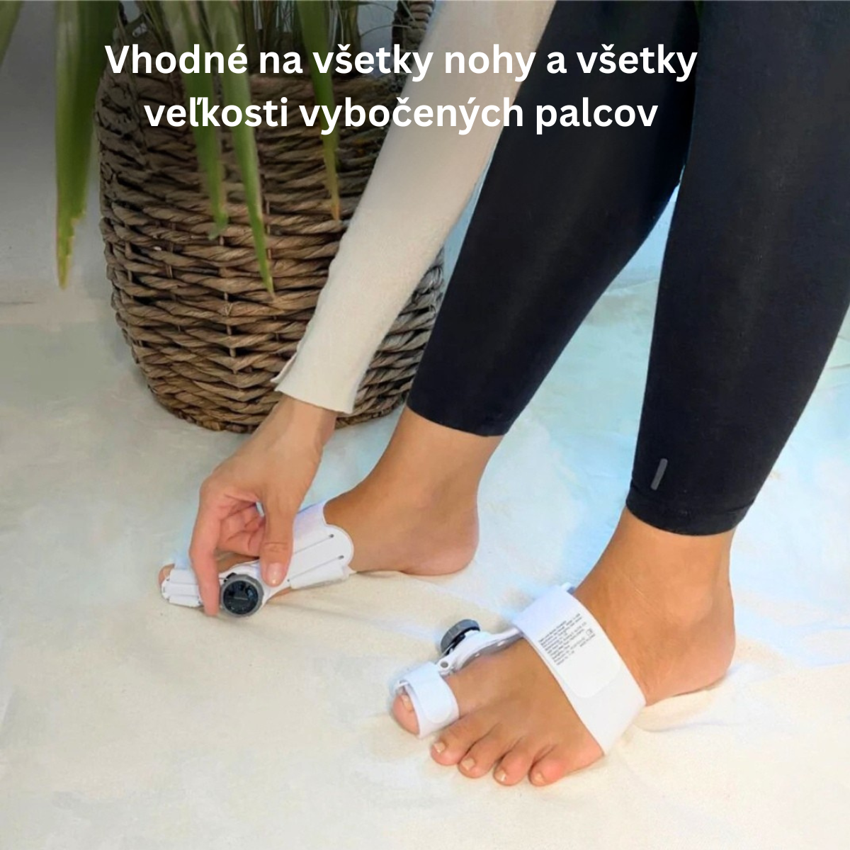 Liečebný balík na vybočený palec (Hallux Valgus)