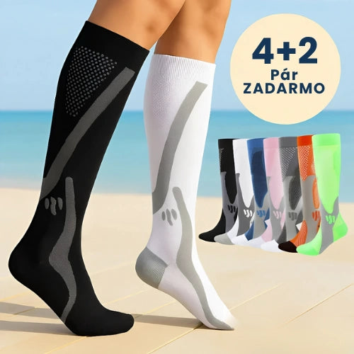 Zenstride® Priedušné kompresné ponožky pre nohy a chodidlá bez bolesti