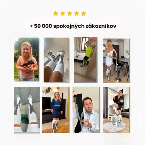 Zenstride® Priedušné kompresné ponožky pre nohy a chodidlá bez bolesti