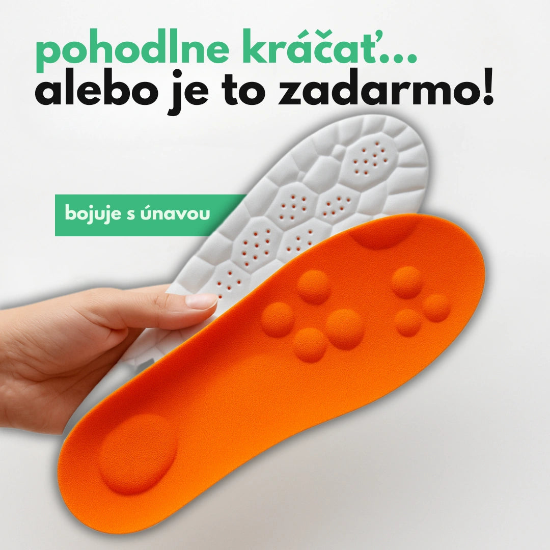 Žiadna bolesť nôh – Chodte bez nepohodlia s vložkami Solevia