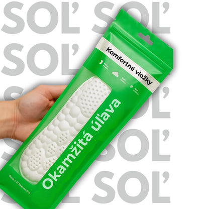 Žiadna bolesť nôh – Chodte bez nepohodlia s vložkami Solevia